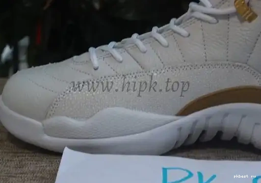 Authentic Air （Nike Release pairs） Version White Jordan 12 OVO 0502